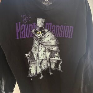 Hanes Black Haunted Mansion Sweatshirt